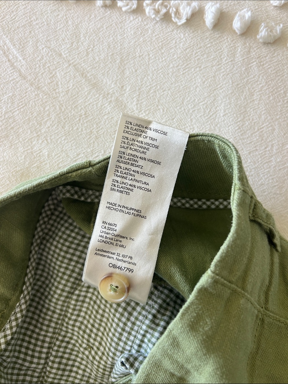 Maeve by Anthropologie Olive Green High-Rise Wide-Leg Pants - Picture 9 of 11